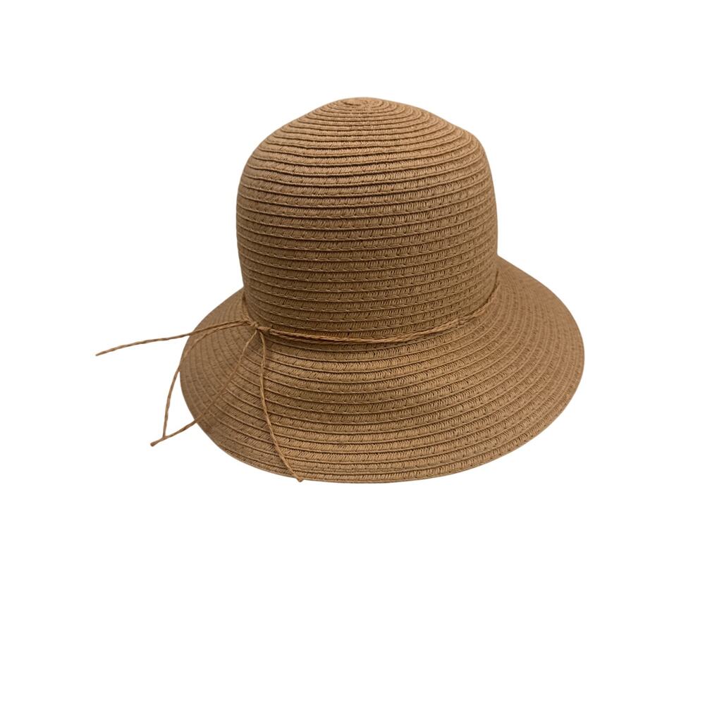 Style & Co Women's Packable Straw Cloche Hat, Created for Macy's
